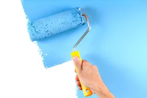 Acabamento com emassamento e pintura, em paredes ou forro de gesso acartonado ou drywall